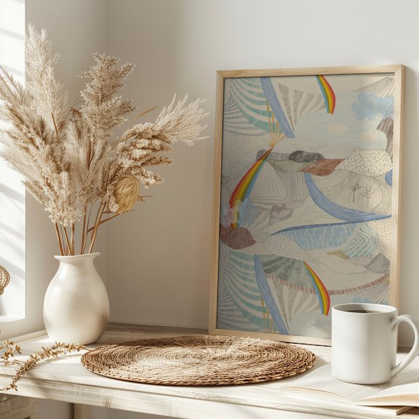 Villy Valley Poster 30x40 cm