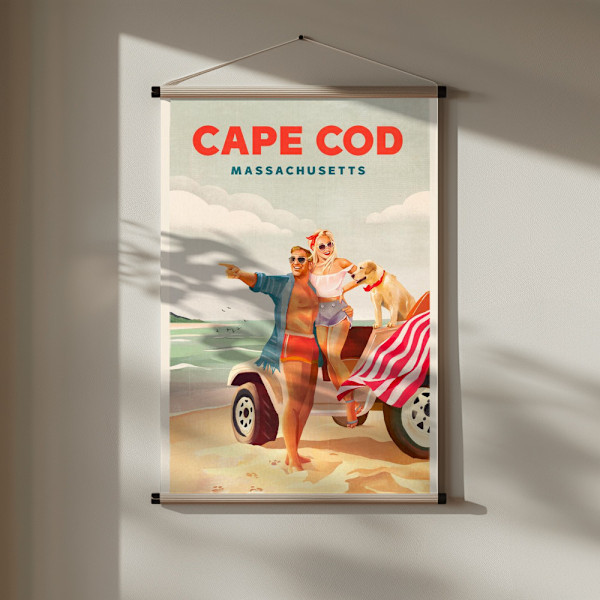 Cape Cod Tall Poster Poster 30x40 cm