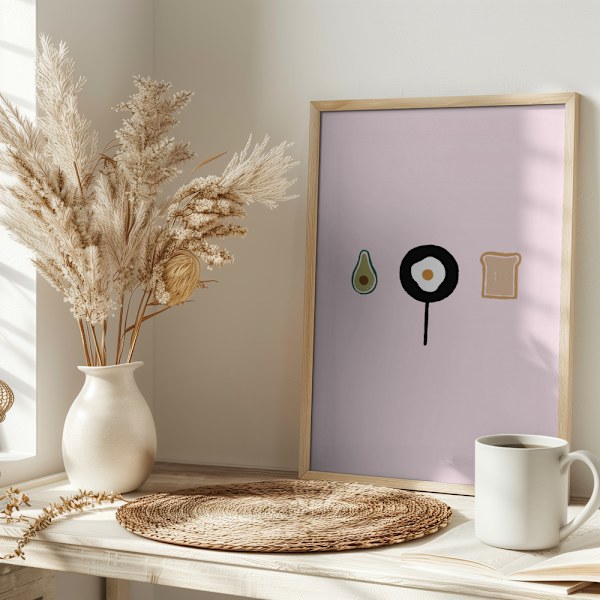 Brunch Poster 30x40 cm