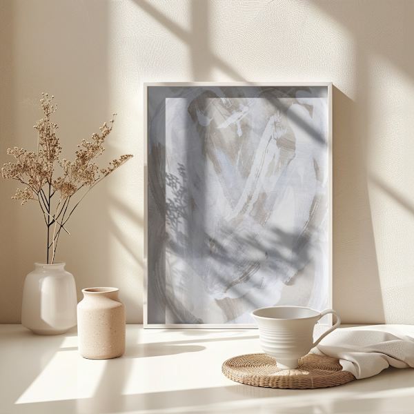 Abstract Brush Strokes 146 Poster 30x40 cm