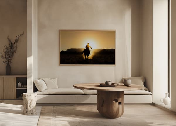 The Cowboy Poster 70x50 cm
