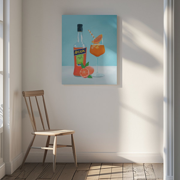 Aperol Spritz Canvastavla 30x40 cm