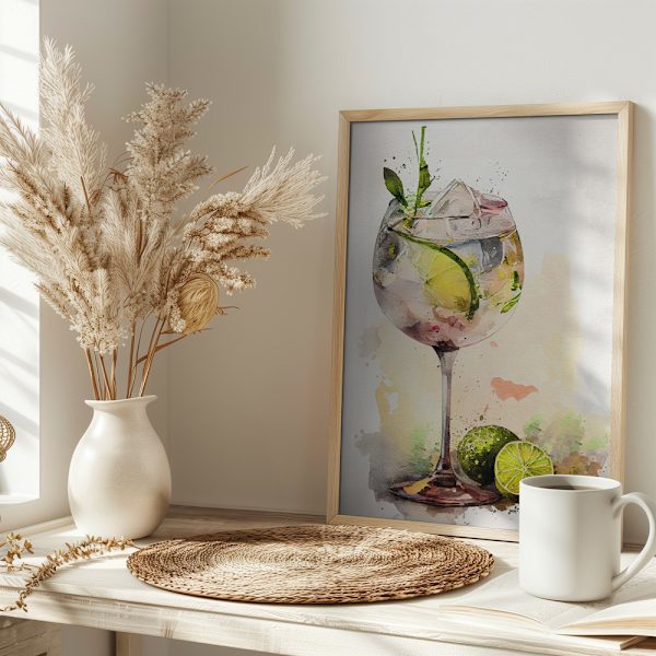 Drinks cocktail Poster 30x40 cm