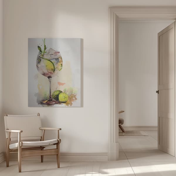 Drinks cocktail Canvastavla 50x70 cm
