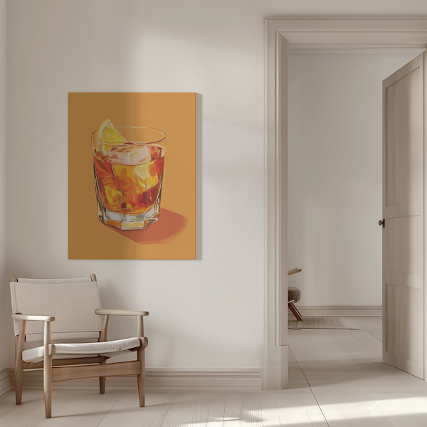 Negroni - Jolly and Dash Canvastavla 50x70 cm