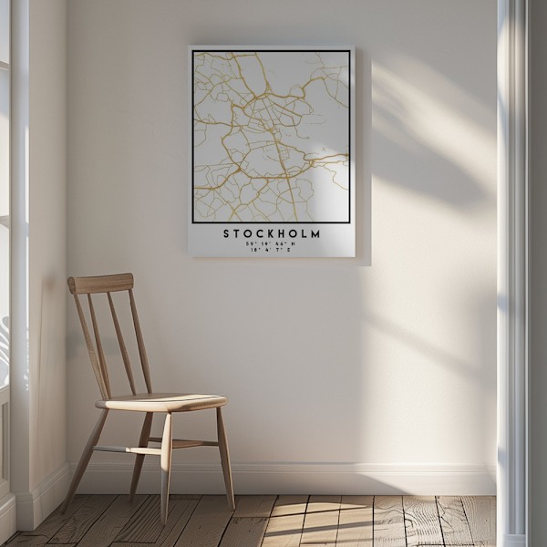 1 Maps 23 Canvastavla 30x40 cm