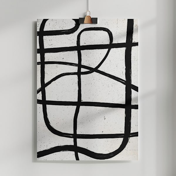 Minimal Marker Scandi Ii Poster 50x70 cm