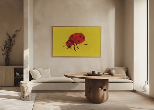 Ladybird Poster 70x50 cm