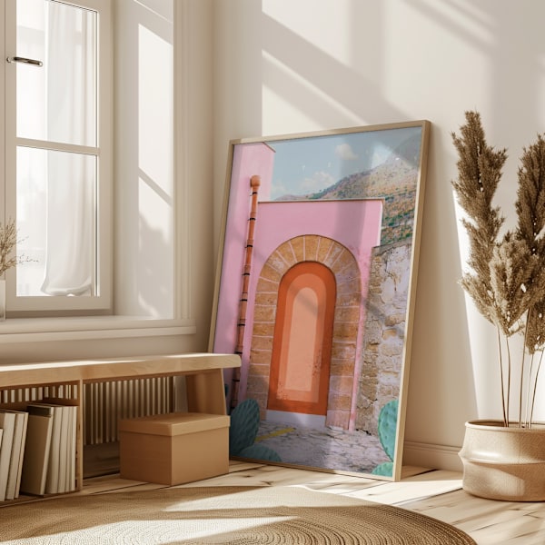 Sicilian Arch Poster 50x70 cm