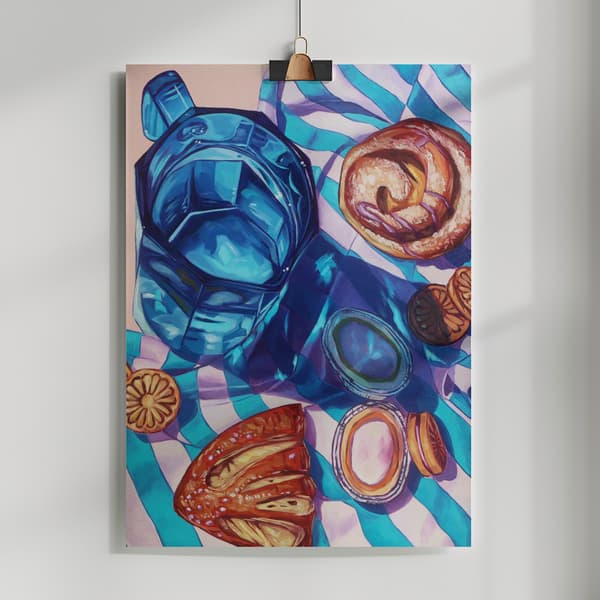 The After Beach Nap Poster 50x70 cm