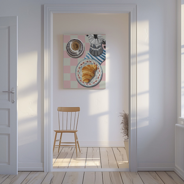 Frenchbreakfast Ratio2x3 Canvastavla 50x70 cm