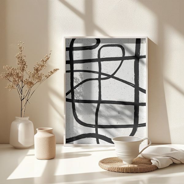 Minimal Marker Scandi Ii Poster 30x40 cm
