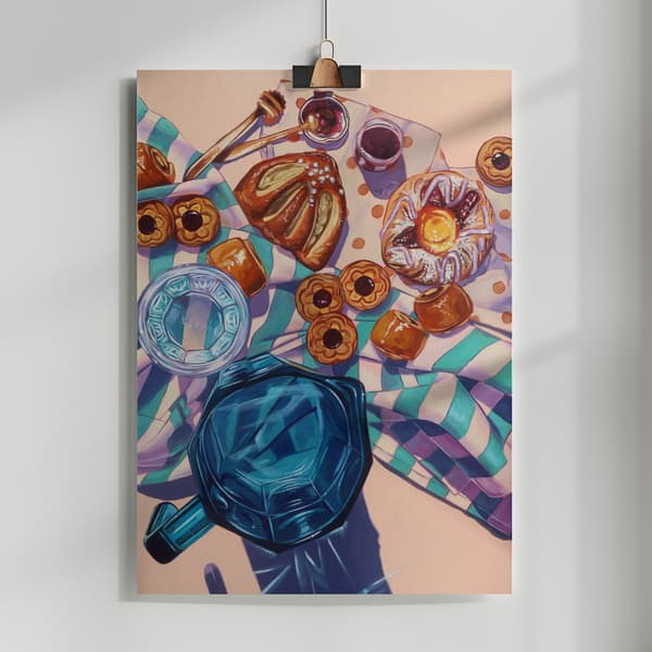 Beach Jam Sessions Poster 50x70 cm
