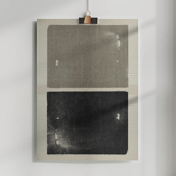 The Taupe Proposal Poster 50x70 cm