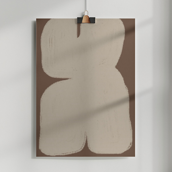 Shape Geometric Art Poster 50x70 cm