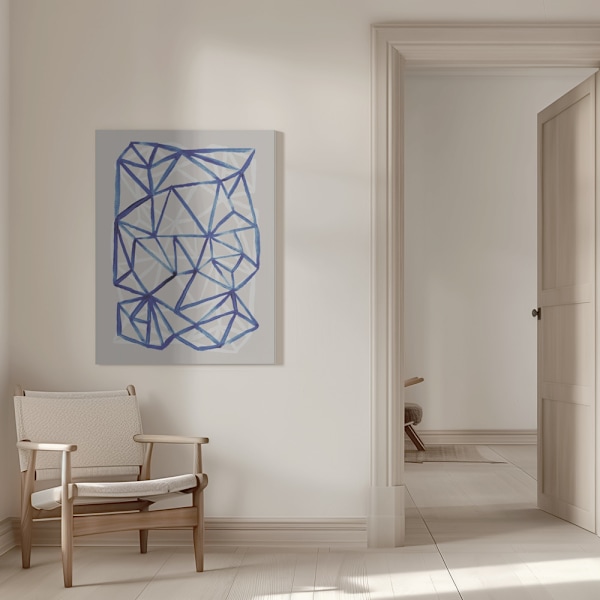 The Grid 1 Canvastavla 50x70 cm