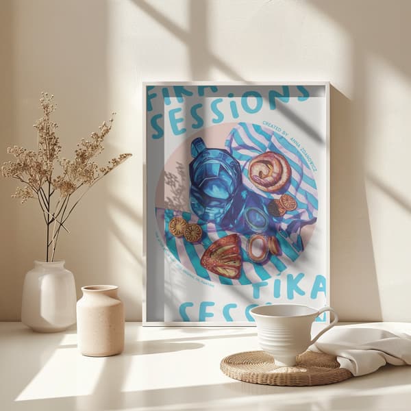 The After Beach Nap Poster 30x40 cm