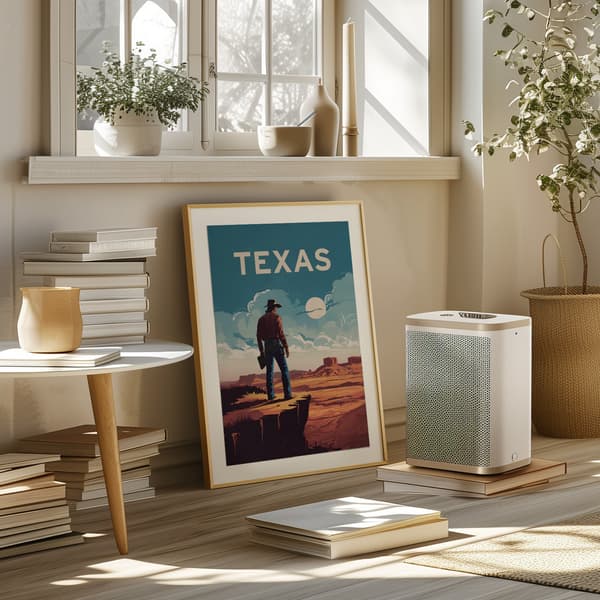 Texas Poster 50x70 cm