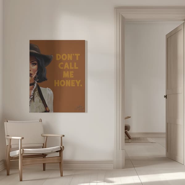 Dont Honey Canvastavla 50x70 cm
