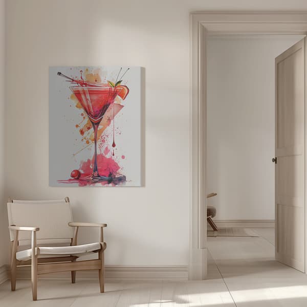 Drinks cocktail Canvastavla 50x70 cm