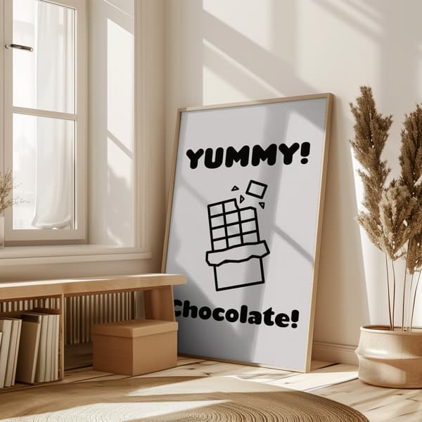 Chocolate Poster 50x70 cm