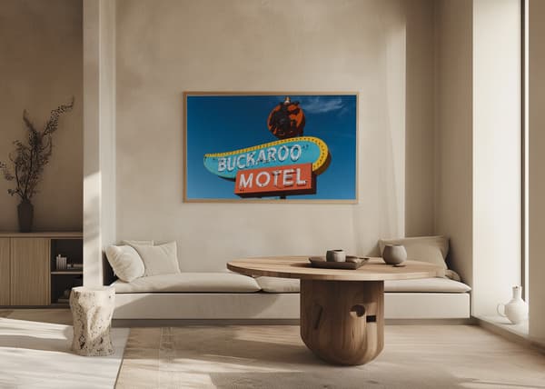 Buckaroo Motel Poster 70x50 cm