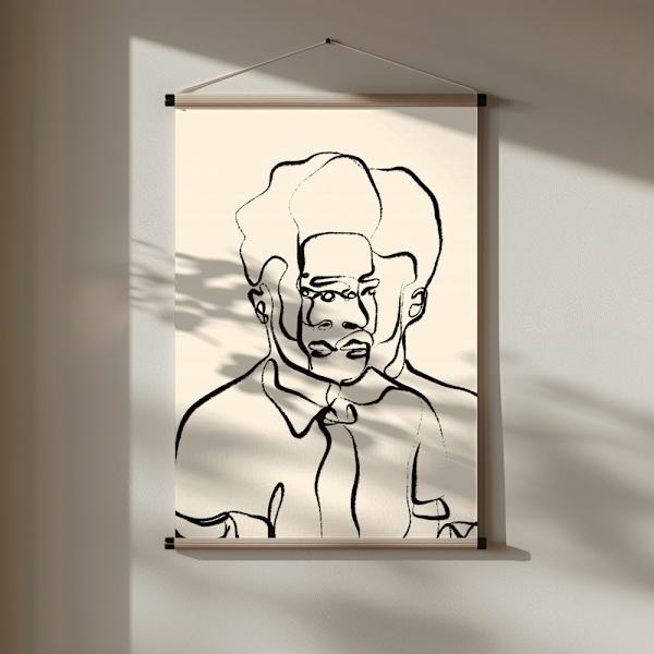 The Past And The Future Poster 30x40 cm