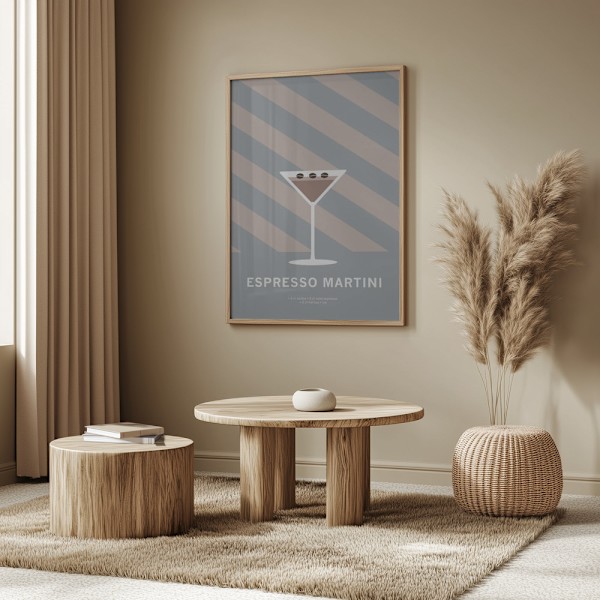 Drink Espresso Martini Poster 50x70 cm