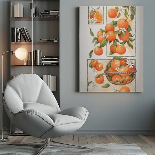 Orange Blossom Canvastavla 50x70 cm