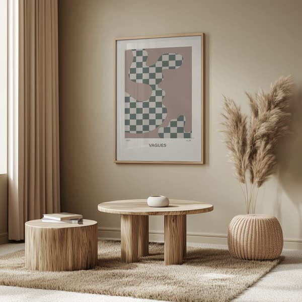 Vagues nr 34 Poster Poster 50x70 cm