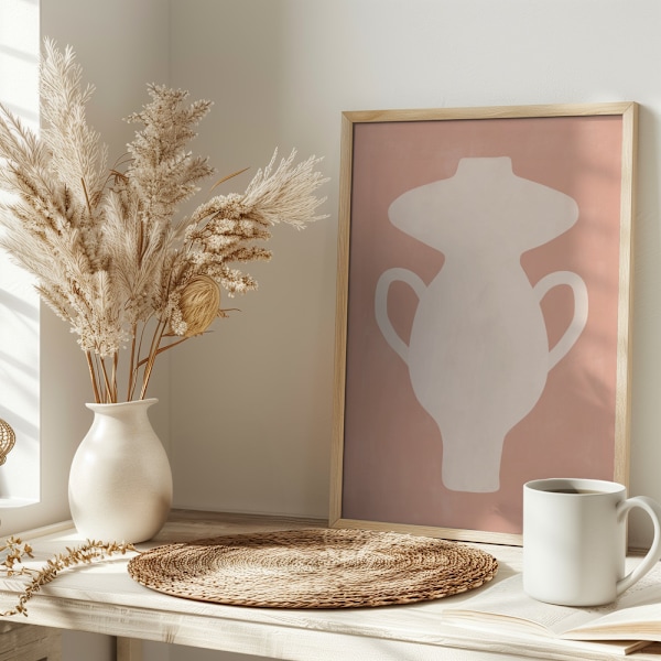 3x4 Aspectratiosoftpink8 Poster 30x40 cm