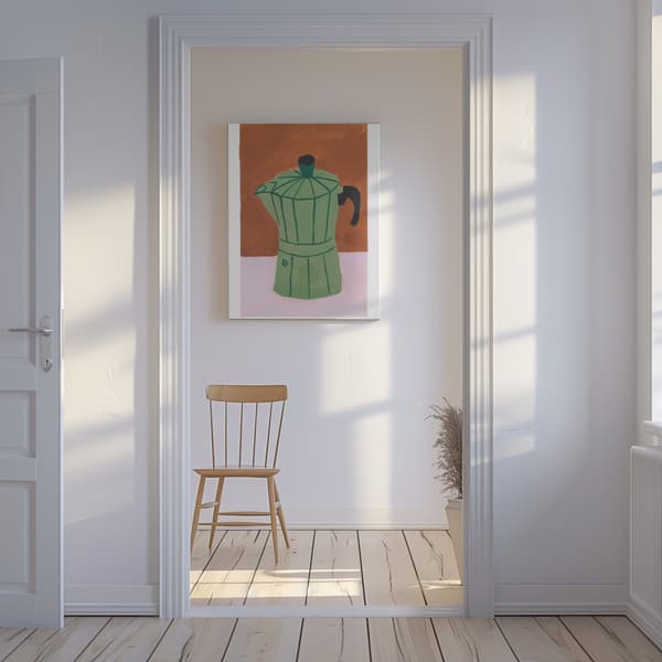 The Coffee Pot Canvastavla 50x70 cm