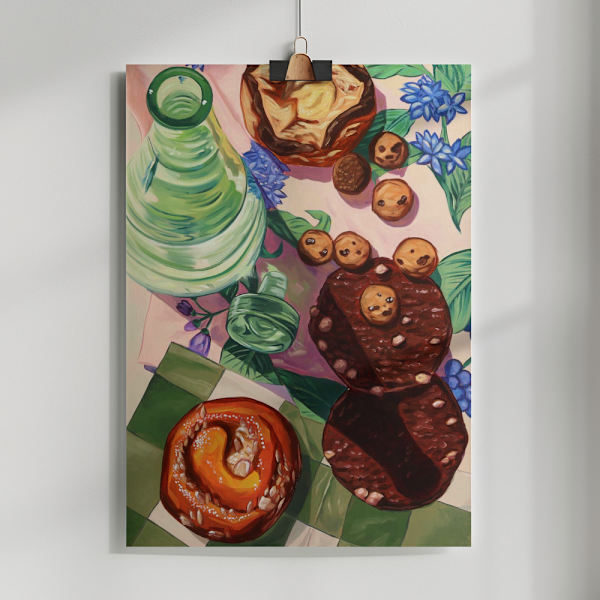 Forget Me Not Poster 50x70 cm