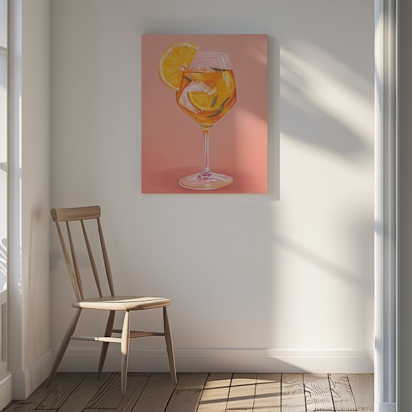 Aperol Spritz - Jolly and Dash Canvastavla 30x40 cm