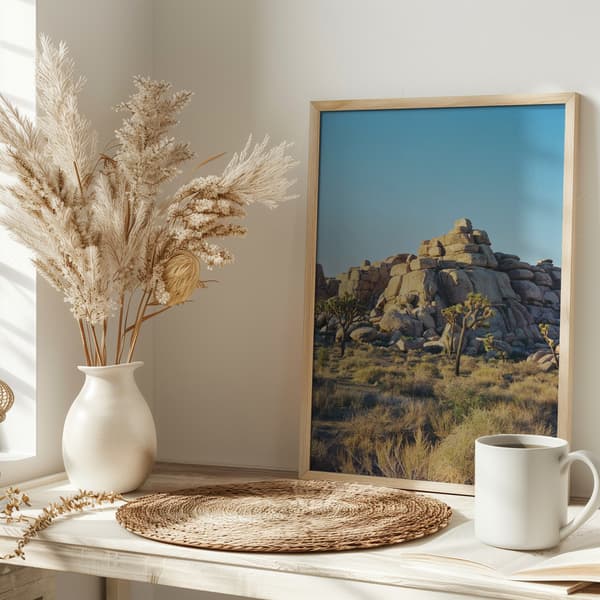 Joshua Tree Sunset Poster 30x40 cm