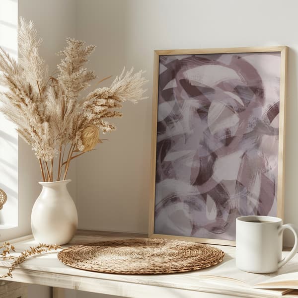 Abstract Brush Strokes 169X Poster 30x40 cm