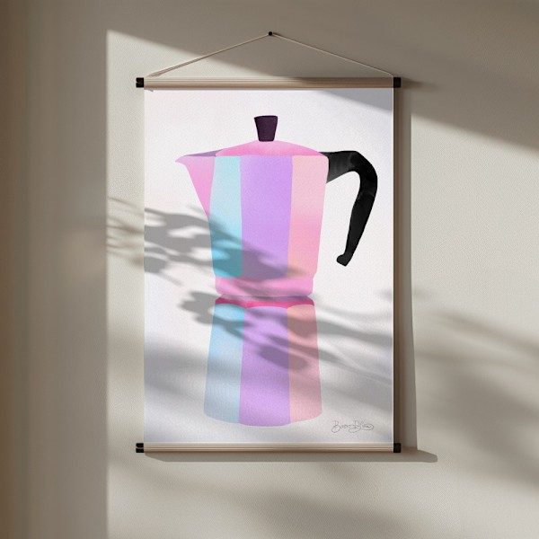 Buongiorno Espresso Poster 30x40 cm