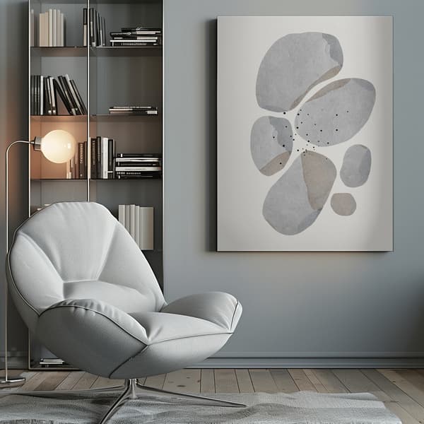 Stones Canvastavla 50x70 cm