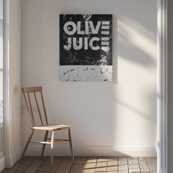Olive juice Canvastavla 30x40 cm