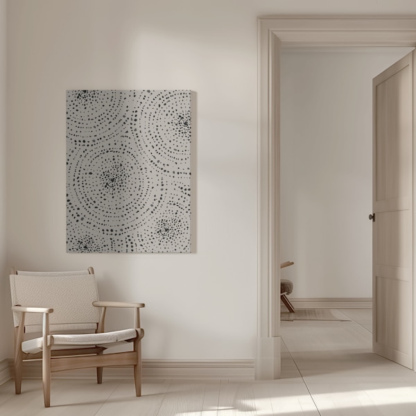 Boho Circles Canvastavla 50x70 cm