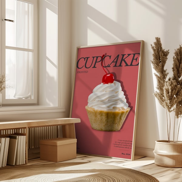 Cupcake Treat Poster 50x70 cm