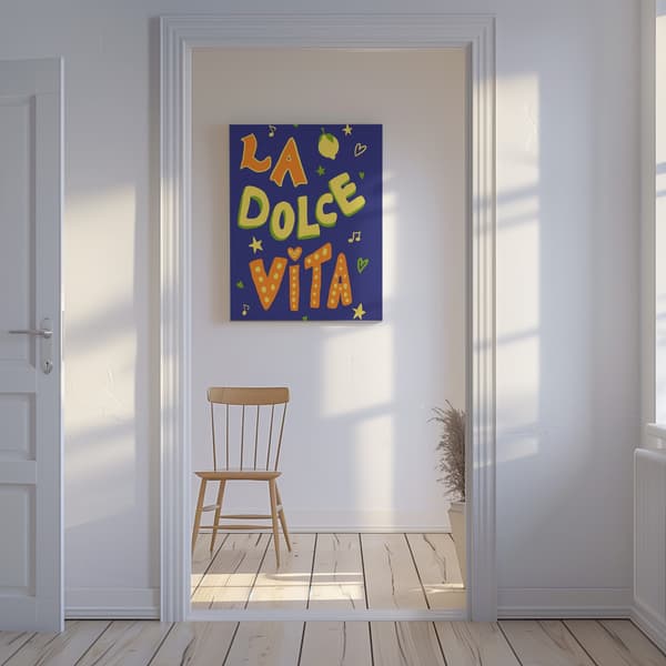 La Dolce Vita Canvastavla 50x70 cm