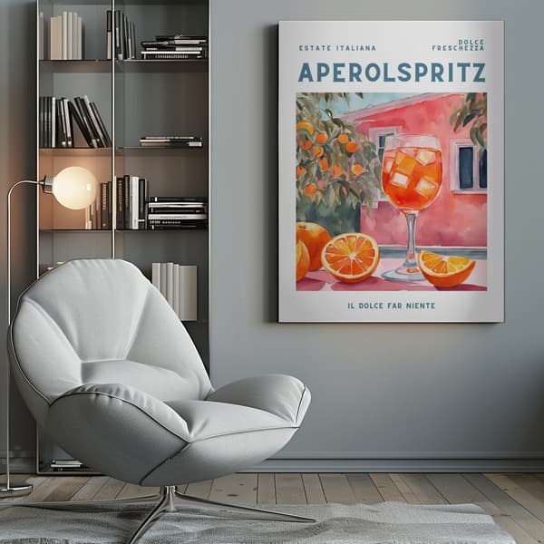 Aperol Spritz Canvastavla 50x70 cm