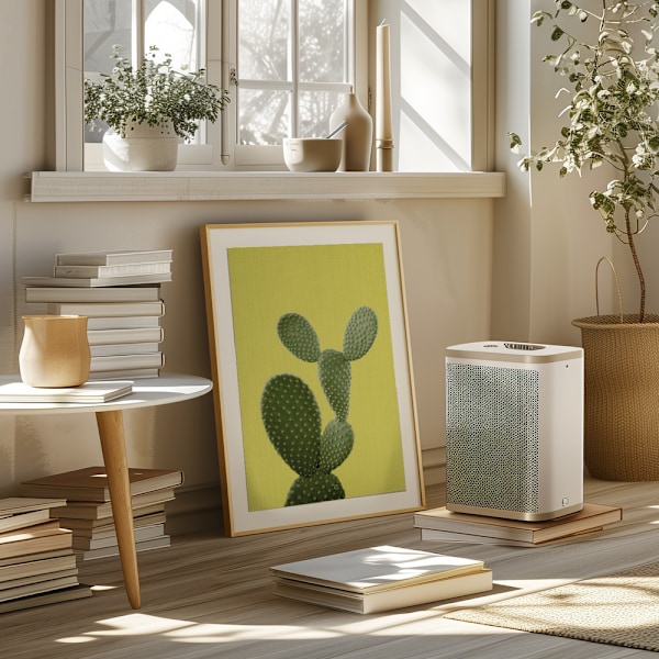 Yellow Cactus Poster 50x70 cm