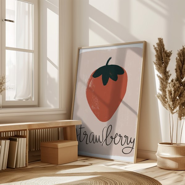 Strawberry 18x24 Poster 50x70 cm