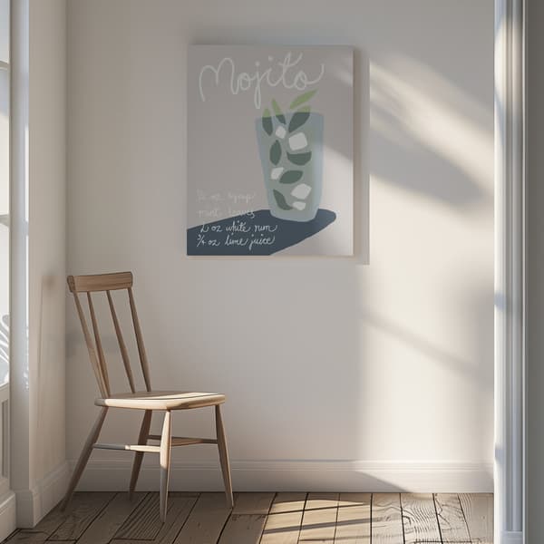 Mojito Canvastavla 30x40 cm