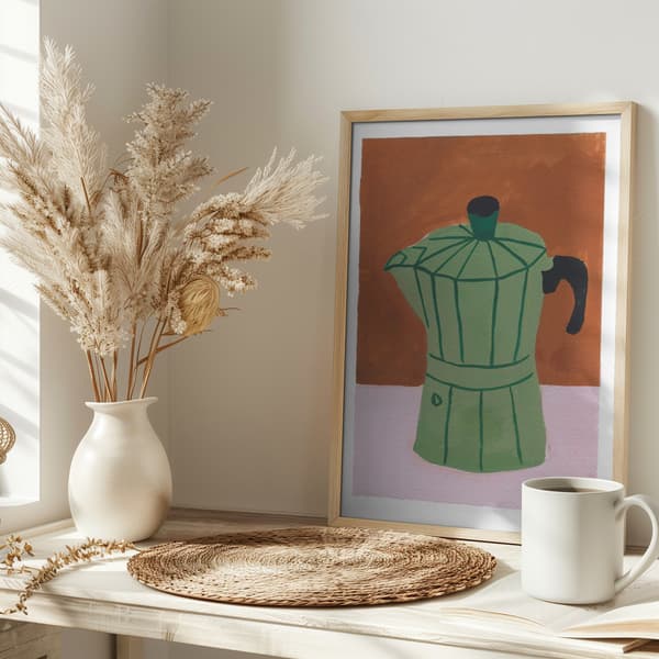 The Coffee Pot Poster 30x40 cm
