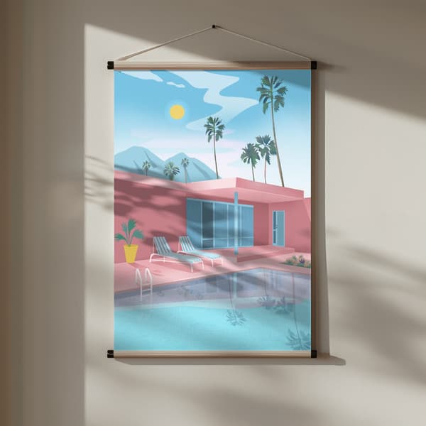 PALM SPRINGS Poster 30x40 cm