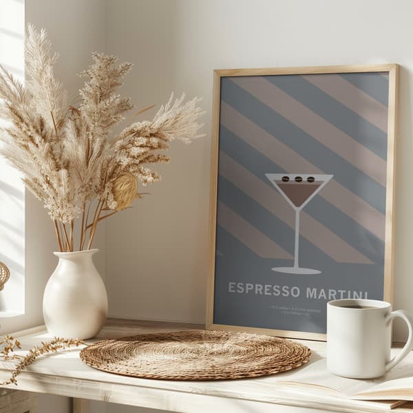 Drink Espresso Martini Poster 30x40 cm