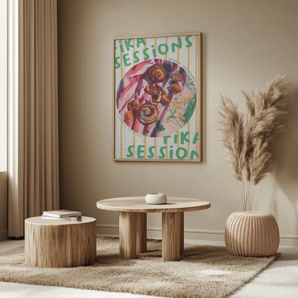 Evening Jazz Poster 50x70 cm